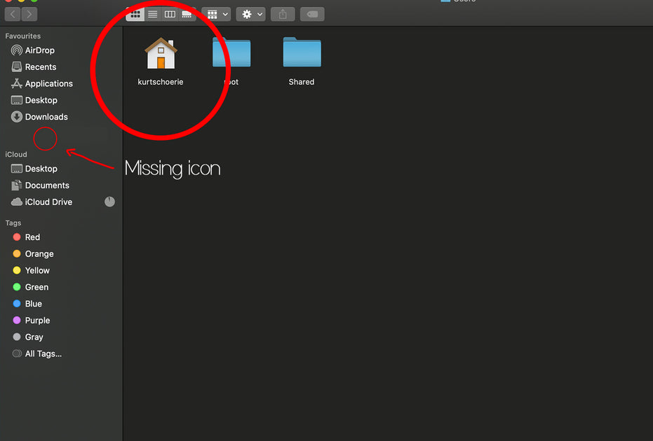 Troubleshooting: Adobe Cloud Icon Missing from Mac OS Side Menu ...
